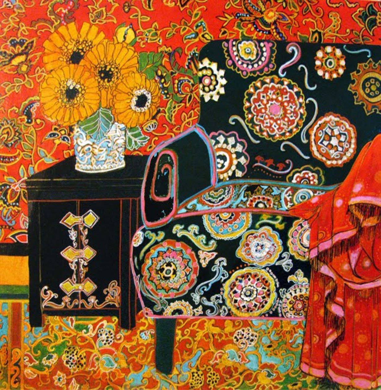 苏扎尼装饰，2015 作者 琳达·亚瑟（Linda Arthur）