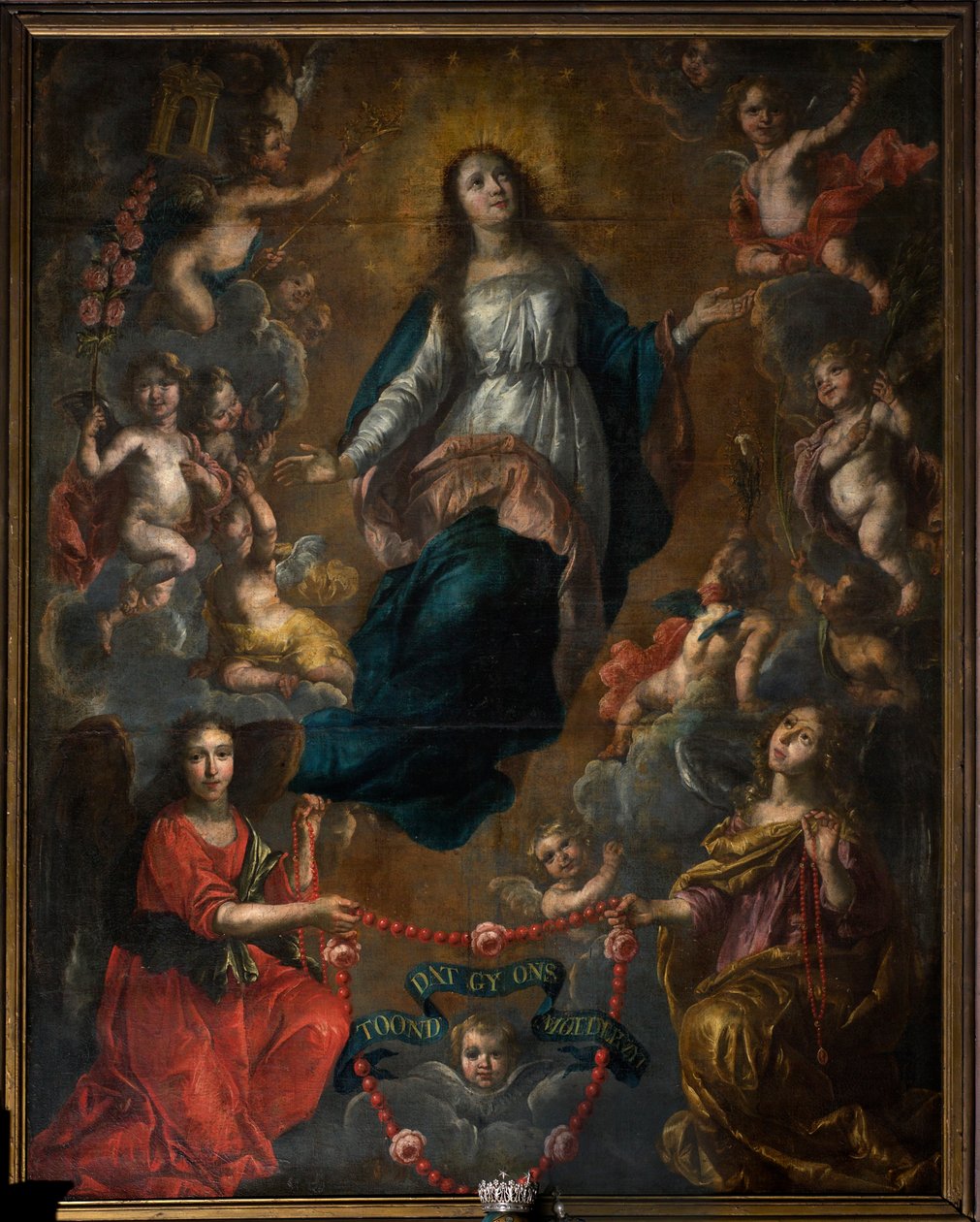 教区教堂（Parochiekerk Sint-Joris）。内部。圣母升天。Nicolas de Liemaeckere.1640. 作者 或 Liemaecker Nicolaas de Liemakere