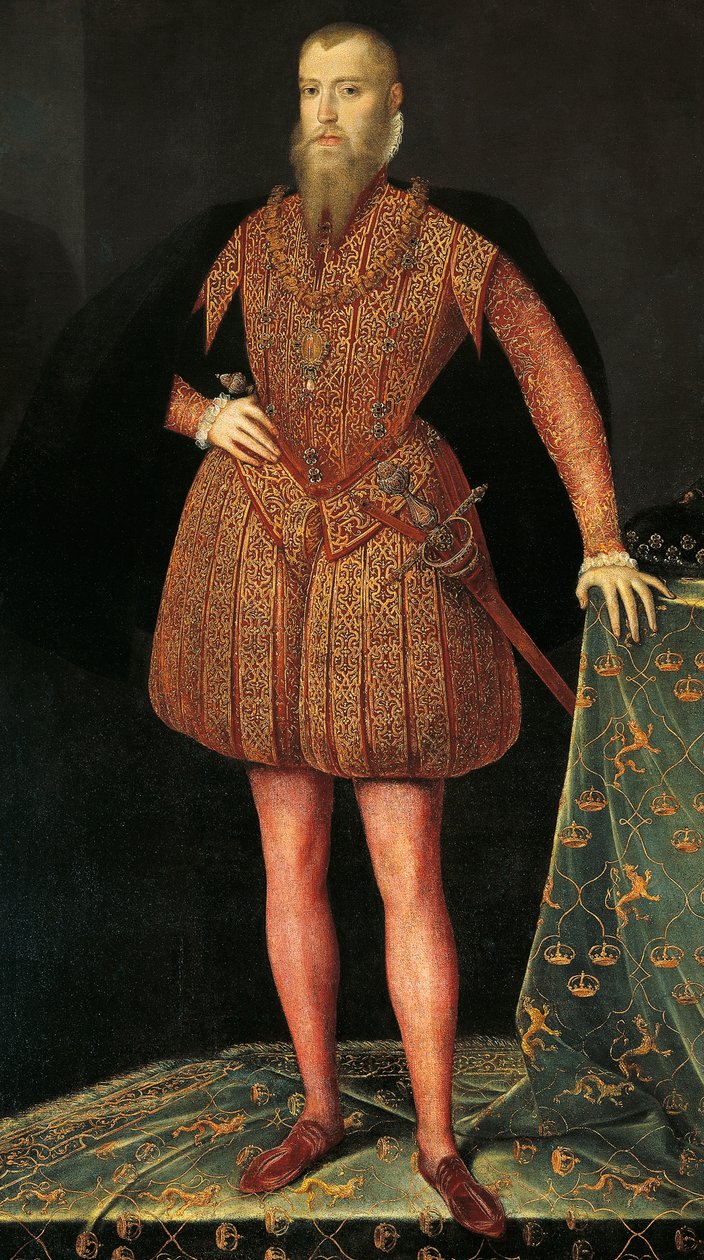 瑞典埃里克十四世的画像（斯德哥尔摩 作者 或Muelen Steven van der Meulen