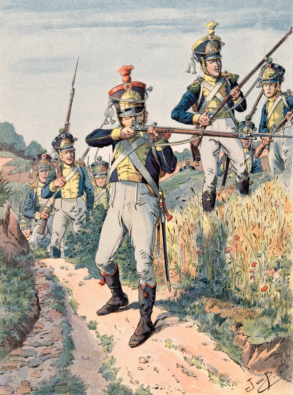 Jacques Marie Gaston Onfroy de Breville dit JOB (1858-1931) - 任何时候法国军队的装备：Legion de la Vistula，步兵（1808 - 1814），私人收藏 作者 Onfray de Breville Jacques Job的化名