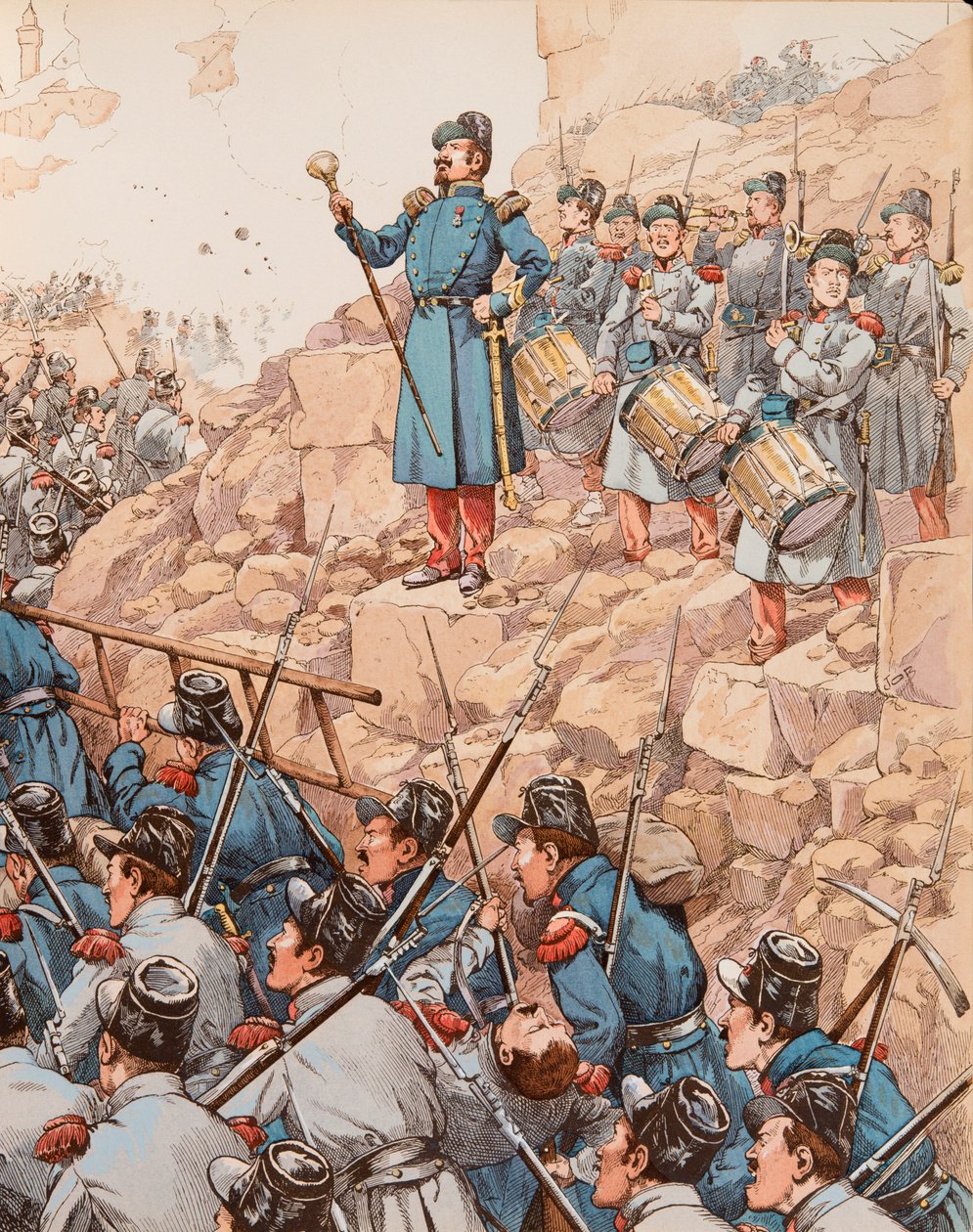 Jacques Marie Gaston Onfroy de Breville dit JOB (1858-1931) - The Drum Major under Napoleon III (1808-1873) Private collection 作者 Onfray de Breville Jacques Job的化名