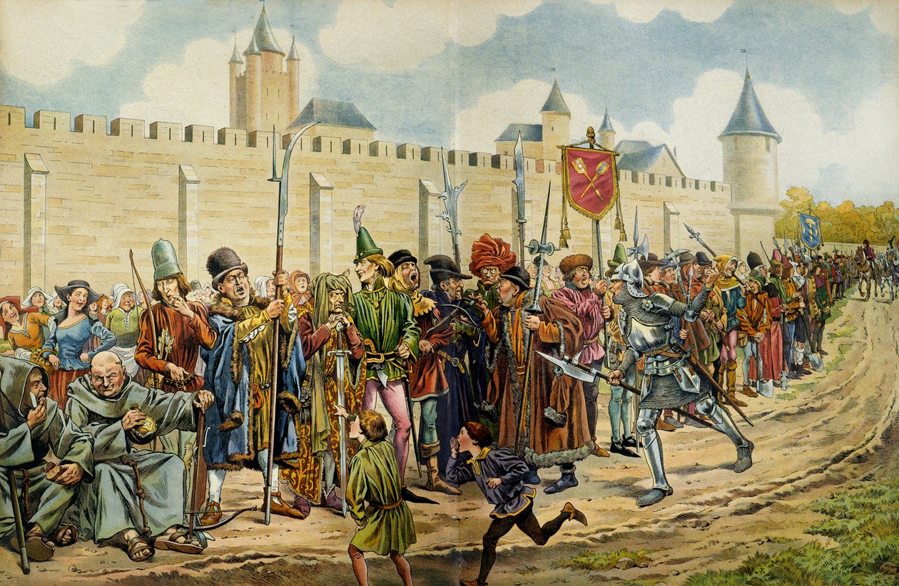法国的路易十一，被称为审慎者（1423-1483），9月14日回顾 作者 Onfray de Breville Jacques Job的化名