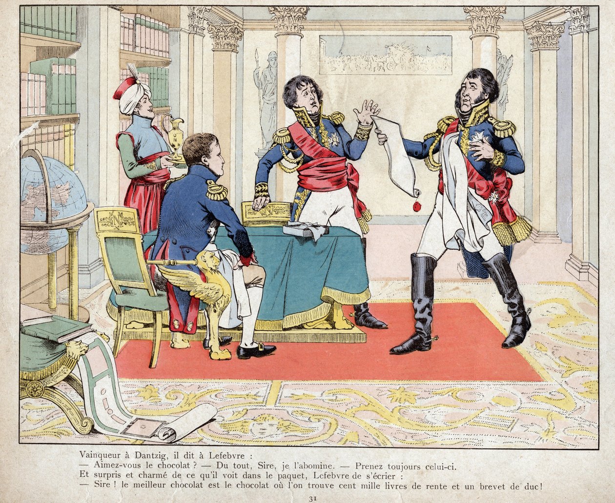 约瑟夫·范因克尔（Vainqueur Dantzig）和列斐伏尔（Lefebvre）：《拿破仑和列斐伏尔在1807年5月24日包围但泽》 作者 Onfray de Breville Job的化名