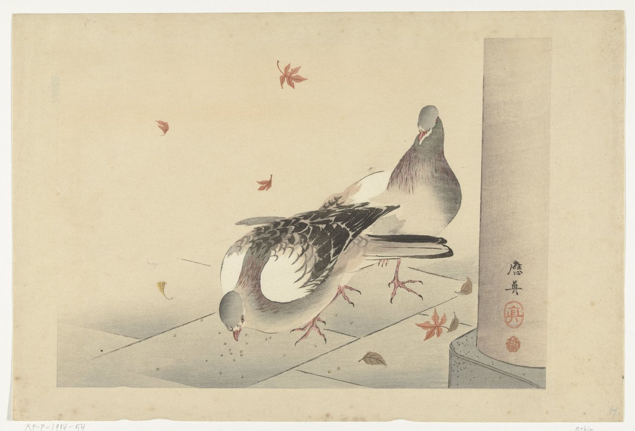 两只鸽子 作者 Ôshin（可能）