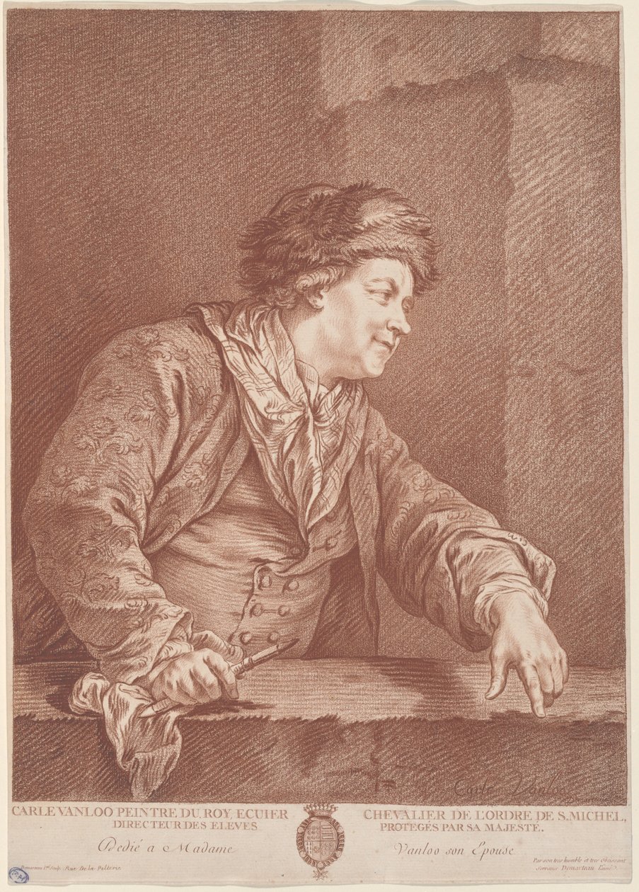 Carle Van Loo 作者 Carle Van Loo 之后的 Gilles Demarteau 长老