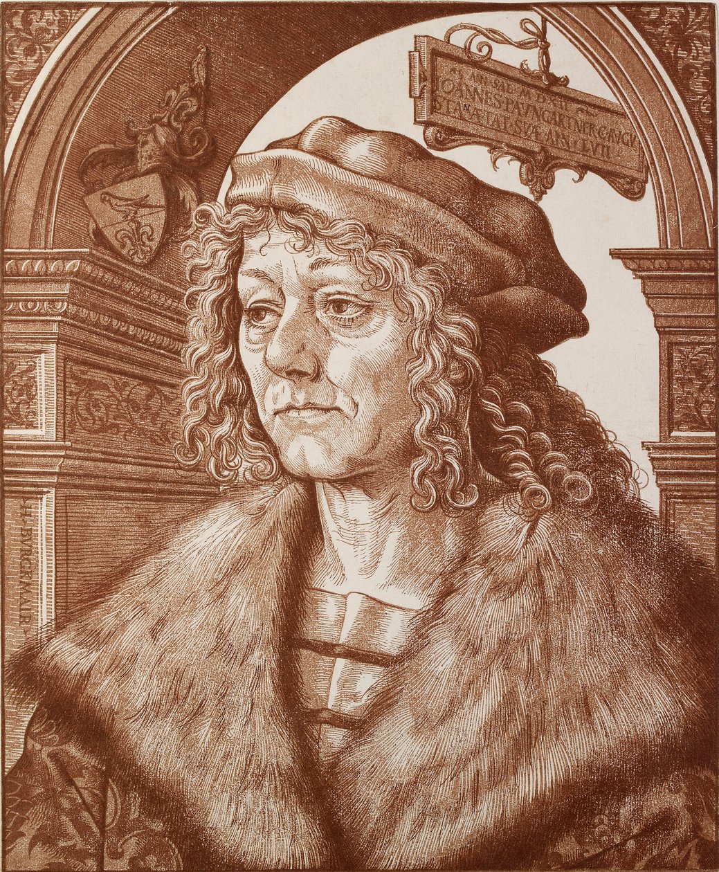 约翰内斯-鲍姆加特纳的画像，1512年 作者 汉斯·伯格克迈尔长老