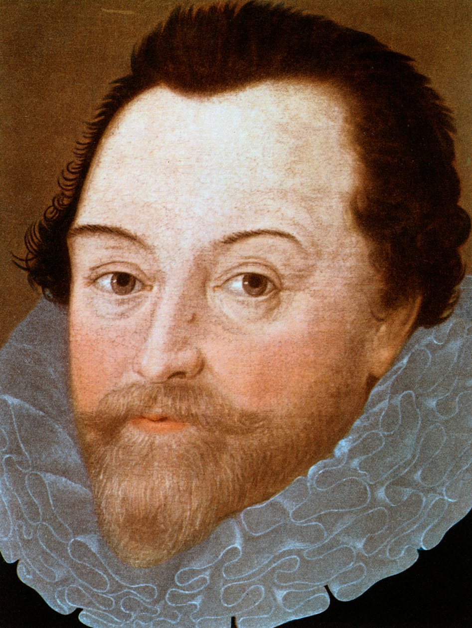 弗朗西斯-德雷克爵士，英国水手，1591年 19世纪 作者 年轻的 Marcus Gheeraerts