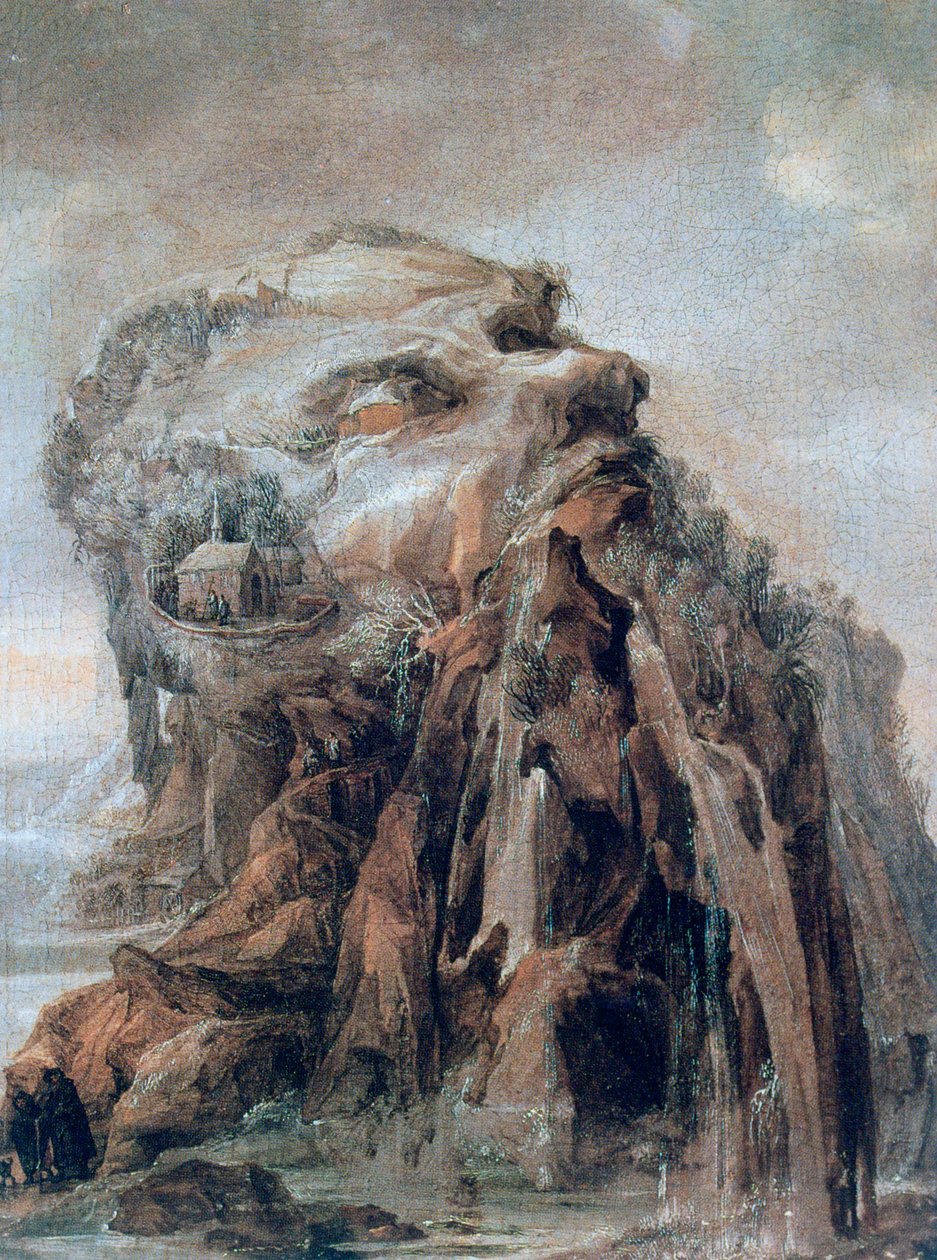 拟人化的风景》，约1600-1635年 作者 年轻的 Joos de Momper