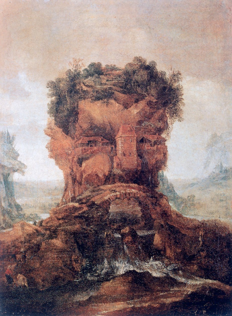 拟人化的风景》，约1600-1635年 作者 年轻的 Joos de Momper