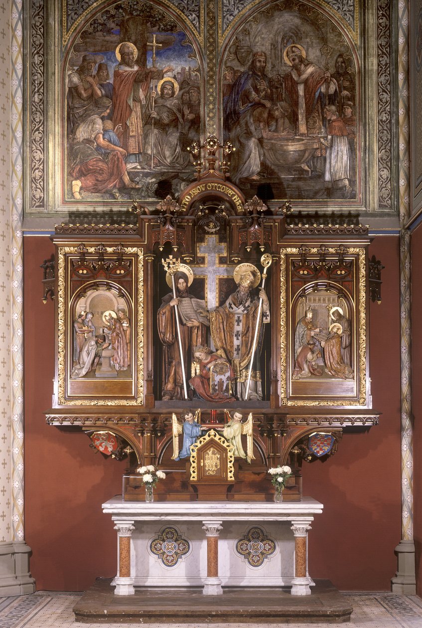 1927年Saints Cyril和Methodius祭坛（漆木） 作者 ŠtpánZálešák