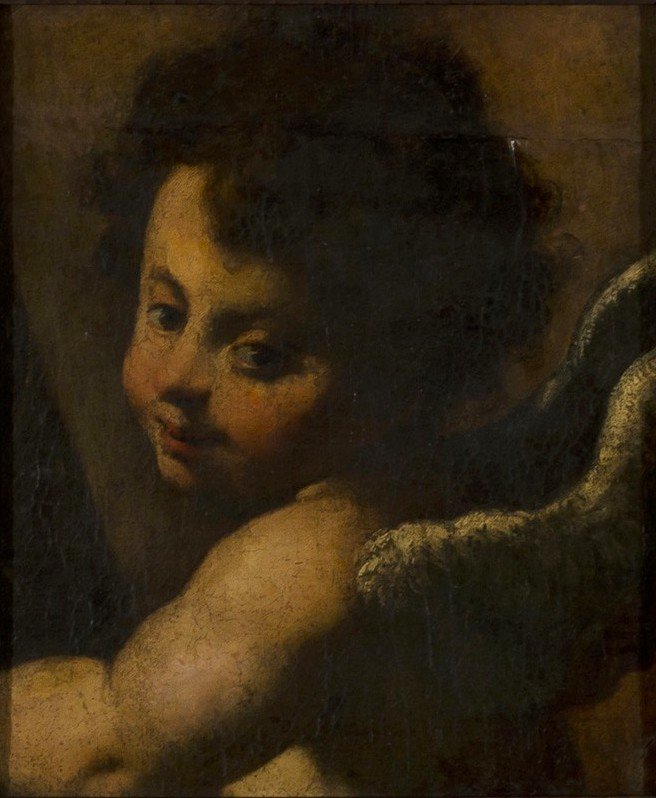 天使 作者 贝尔纳多·斯特罗兹（Bernardo Strozzi）的工作室