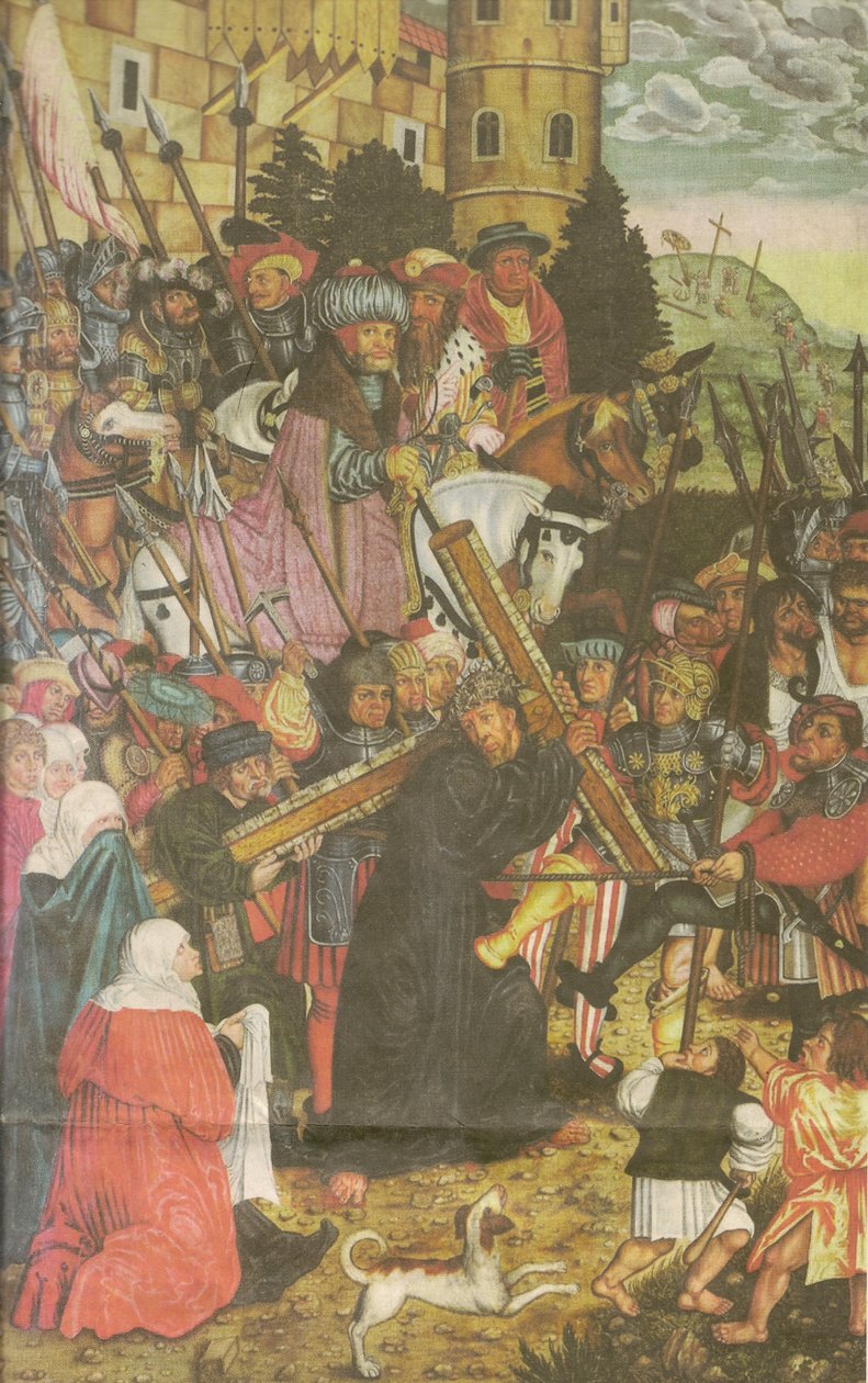 十字 作者 卢卡斯·克拉纳赫（Lucas Cranach）讲习班