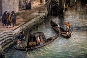 乞丐之溪，约 1723 年（布面油画）