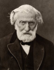 (安布罗斯-托马斯（Charles Louis）（1811-1896 年），法国作曲家，1871 年起担任巴黎音乐学院院长（黑白照片） 作者 (1820 1910) Nadar