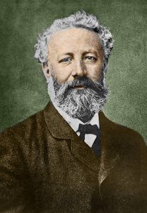 法国作家儒勒-凡尔纳（1828-1905）的画像，由纳达尔创作。