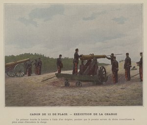 Canon de 12 de Place，执行指控（彩色照片）。