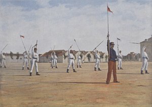 兰斯练习（彩色照片） 作者 （之后）法国摄影师