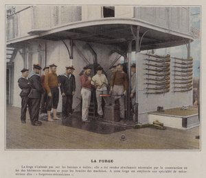 La Forge（彩色照片 作者 （之后）法国摄影师