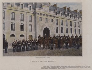 La Parade, La Garde Montante（彩色照片） 作者 （之后）法国摄影师