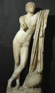 Pothos，罗马复制品（大理石） 作者 （之后）帕罗斯岛的斯科帕斯