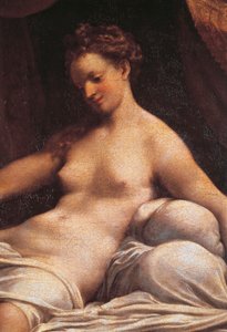 《达那厄》，约 1531 年，安东尼奥·阿莱格里（Antonio Allegri，又名科雷吉奥，1489-约 1534 年）创作，布面油画