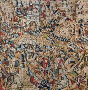 特洛伊战争：特洛伊的毁灭，约 1470 年（挂毯）