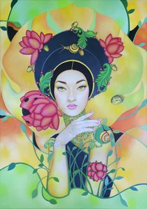 "秋天的印象" 作者 劳拉·阿尼多·塞拉诺