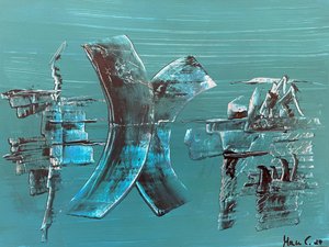 水下反射 作者 马努 C.