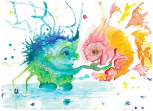 小虾米和他的污渍人 作者 幻象属