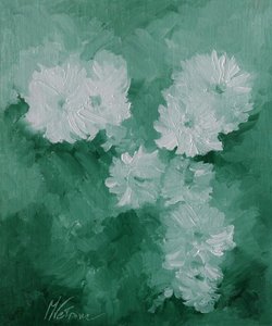 白色花朵