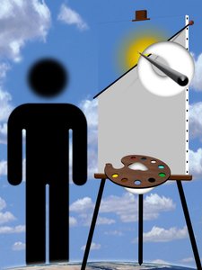 Maler und Modell (III) 作者 