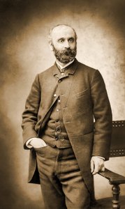 Eugene Trutat的肖像，1875年