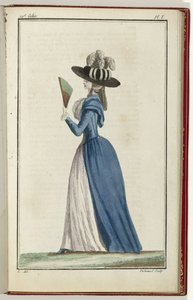 Cabinet des Modes or Les Modes Nouvelles》，1786 年 8 月 15 日，第 I 插图