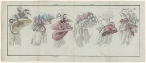 Magasin des Modes Nouvelles Françaises et Anglaises》，1787 年 7 月 20 日，第 25 期，第 2 年，单页