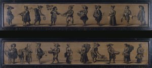 Les Cris de Paris，1634 年（木板油画） 作者 A·多伊