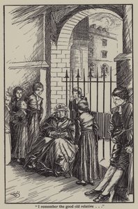 查尔斯·兰姆（Charles Lamb）的《埃利亚散文集》插图（石版画）