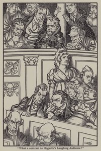 查尔斯·兰姆（Charles Lamb）的《埃利亚散文集》插图（石版画） 作者 加斯·琼斯（A. Garth Jones）