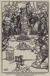 查尔斯·兰姆（Charles Lamb）的《埃利亚散文集》插图（石版画）