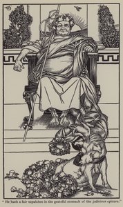 查尔斯·兰姆（Charles Lamb）的《埃利亚散文集》插图（石版画） 作者 加斯·琼斯（A. Garth Jones）