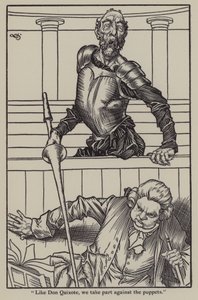 查尔斯·兰姆（Charles Lamb）的《埃利亚散文集》插图（石版画）