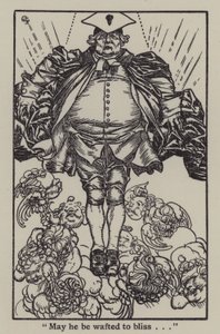 查尔斯·兰姆（Charles Lamb）的《埃利亚散文集》插图（石版画） 作者 加斯·琼斯（A. Garth Jones）