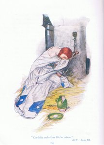Cordelia ended her life in prison (King Lear), from Tales from Shakespeare pub. by Ward Lock & Co Ltd