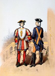 国王和骑士的皇家卫队，1887年，18世纪