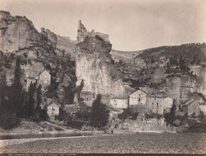 塔恩河卡斯特布克峡谷，1870年代。 作者 A. 特兰图尔