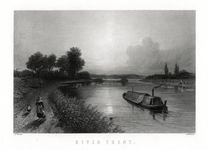 1883年，英格兰特伦特河。