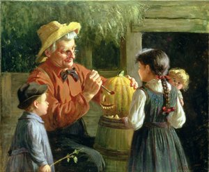 Jack-o-Lantern（布面油画）