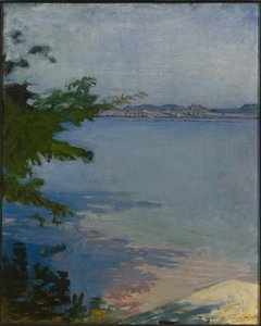 都柏林池塘，新罕布什尔州，1894年。 作者 雅培汉德森塞耶