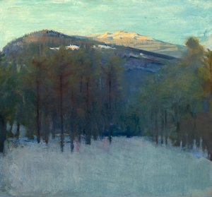 Mount Monadnock，c.1911-14 作者 雅培汉德森塞耶