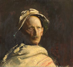 自画像》，1919年。 作者 雅培汉德森塞耶