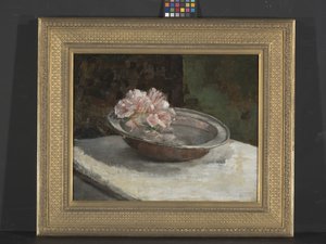 静物（布面油画） 作者 雅培汉德森塞耶